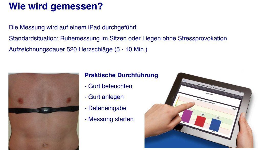 VNS-Analyse: Messung der Herzratenvariabilität